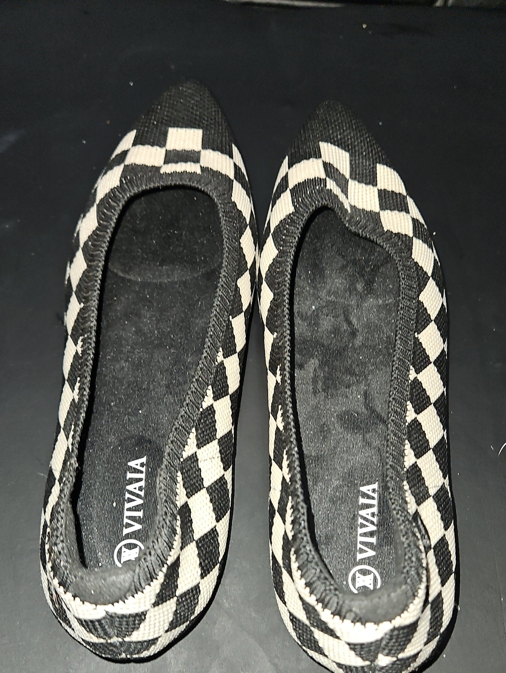 Vivaia Aria 5° Pointed-Toe Ballet Flats Size 38.5 (US 8) - Picture 5 of 9